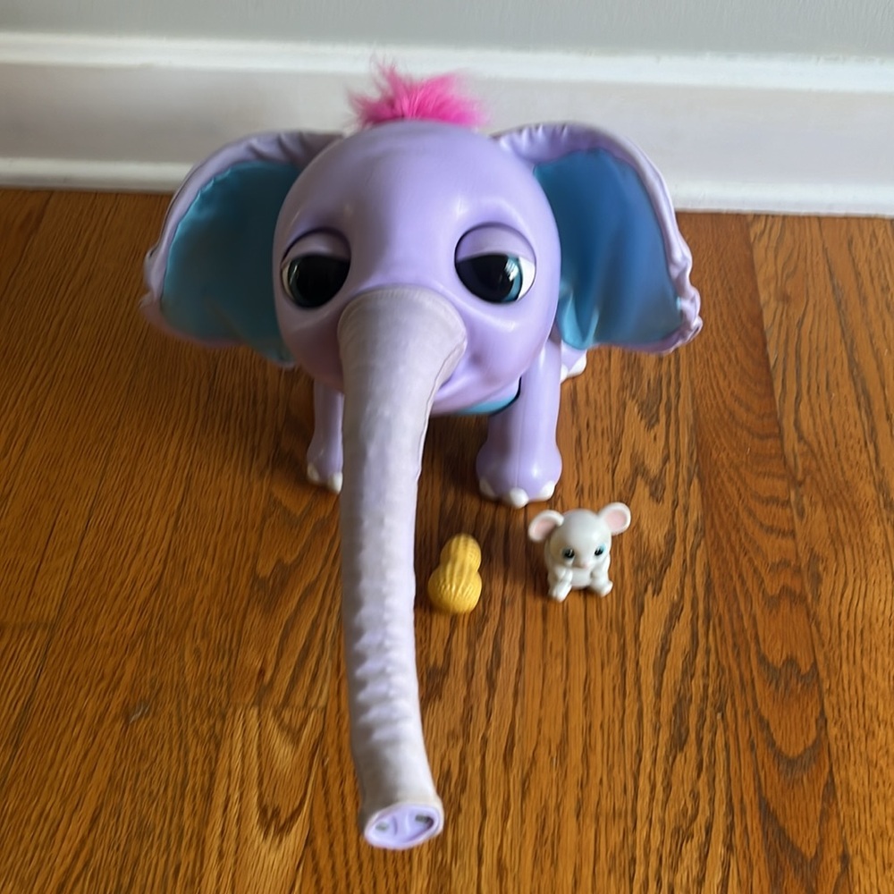 Juno My Baby Elephant with Interactive Moving Trunk and Accessories